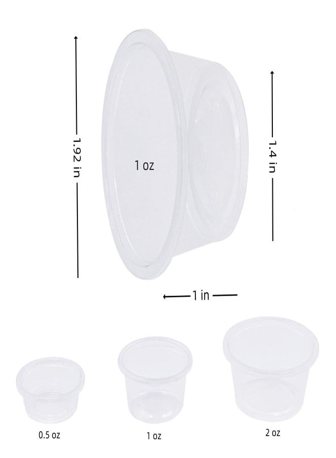 MRTIOO 100pcs 1oz Crested Gecko Food and Water Feeding Cups, Reptile Feeder Bowls, for Lizard and Other Small Pet Ledge Accessories Supplies - Image 4